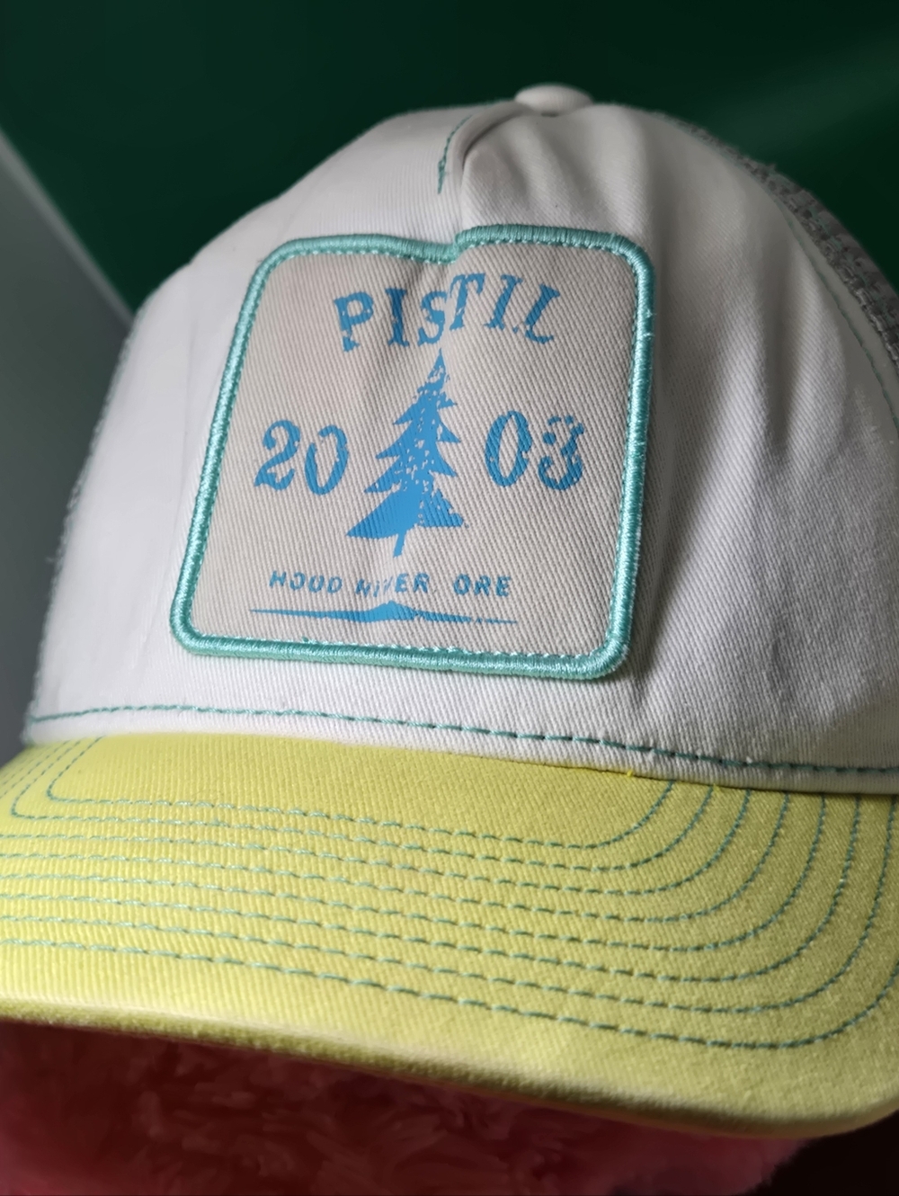 Pistil 2007 Hood River Oregon Trucker Hat Adjustable Snapback Cap